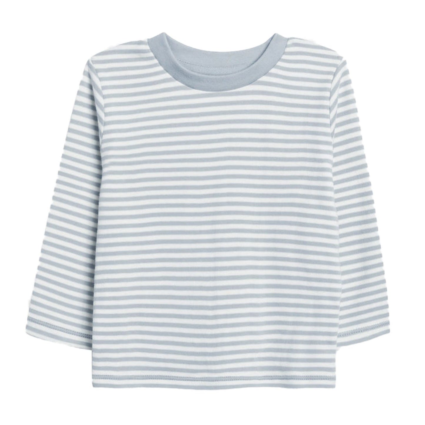 Colored Organics Turk Long Sleeve Crew - Mist Stripe