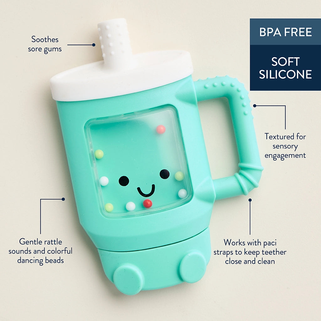 Itzy Ritzy Sweetie Shake Plus - Teething + Rattle Toy
