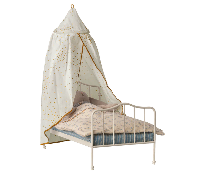 Maileg Miniature Bed Canopy - Off White
