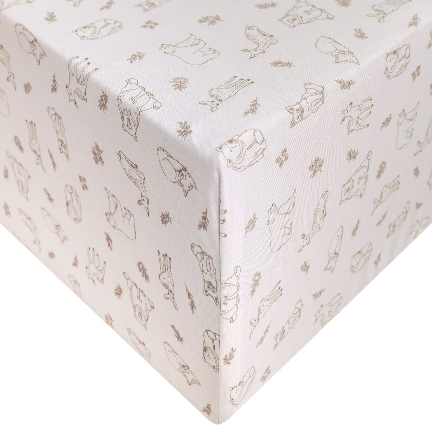 Copper Pearl Premium Crib Sheet