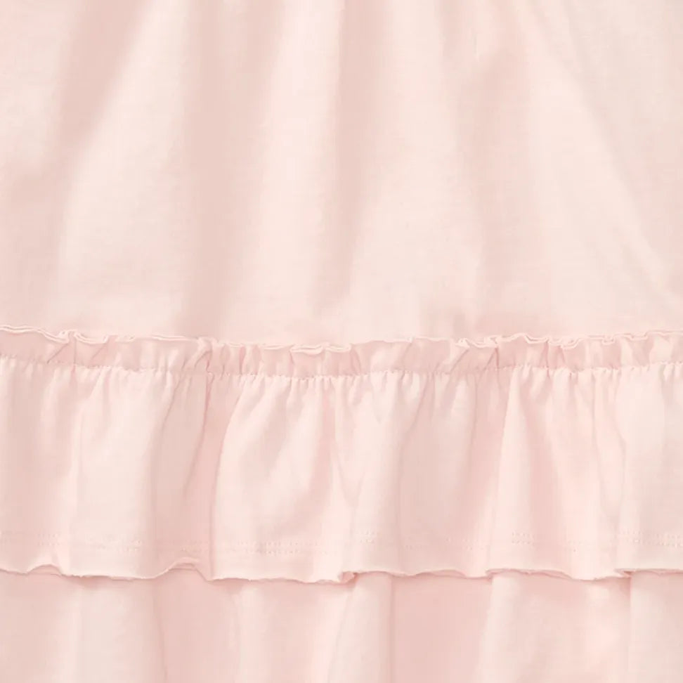 Burt's Bees Ruffle Dress and Diaper Cover - Hibiscus Red