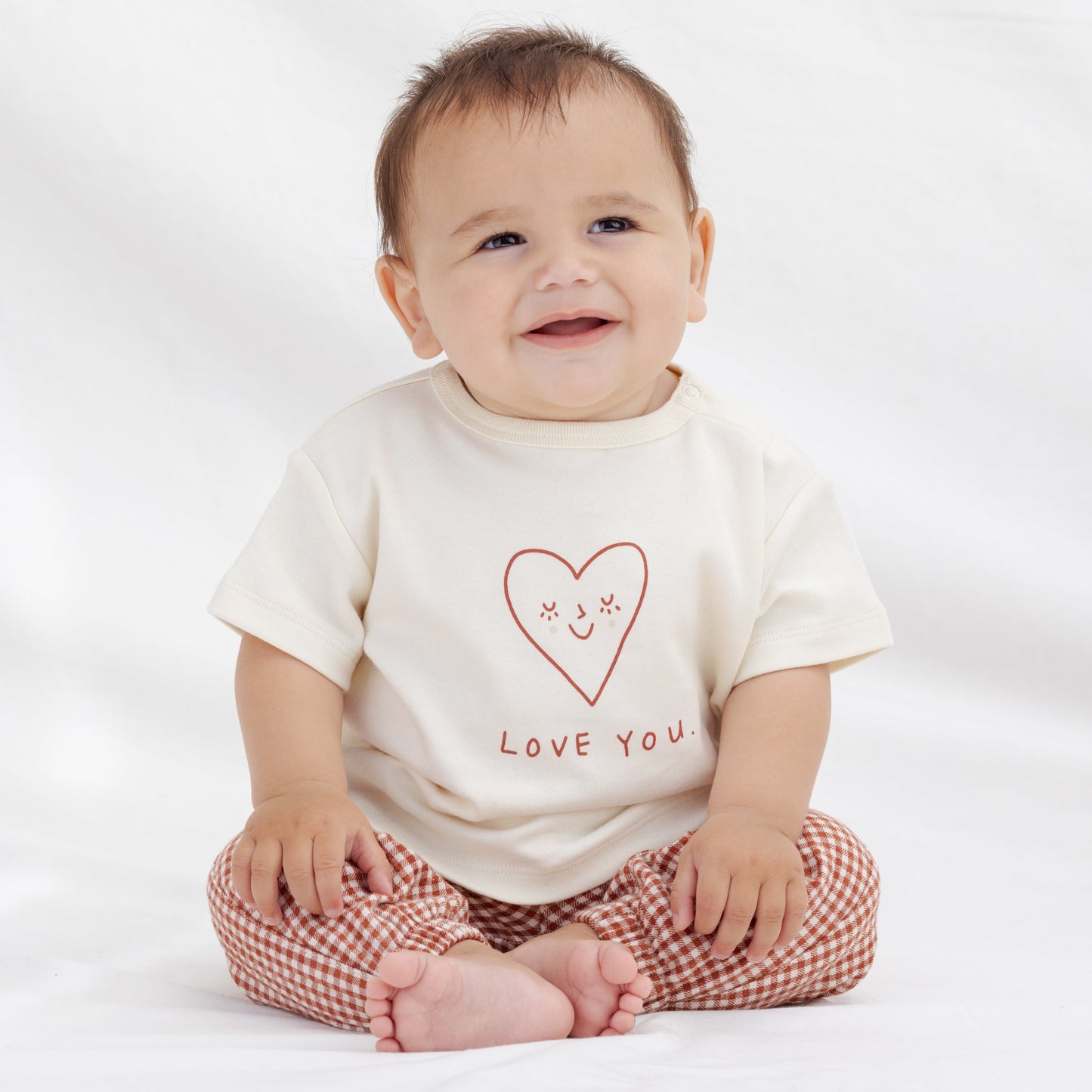 Quincy Mae Luca Pant - Red Gingham