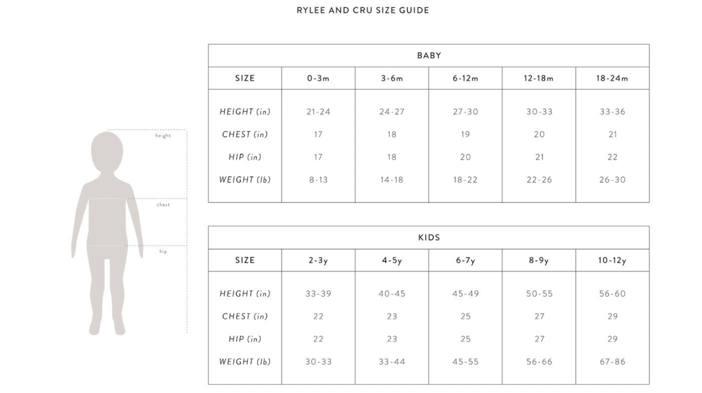 Rylee and Cru Boxy Tee - Mon Cheri