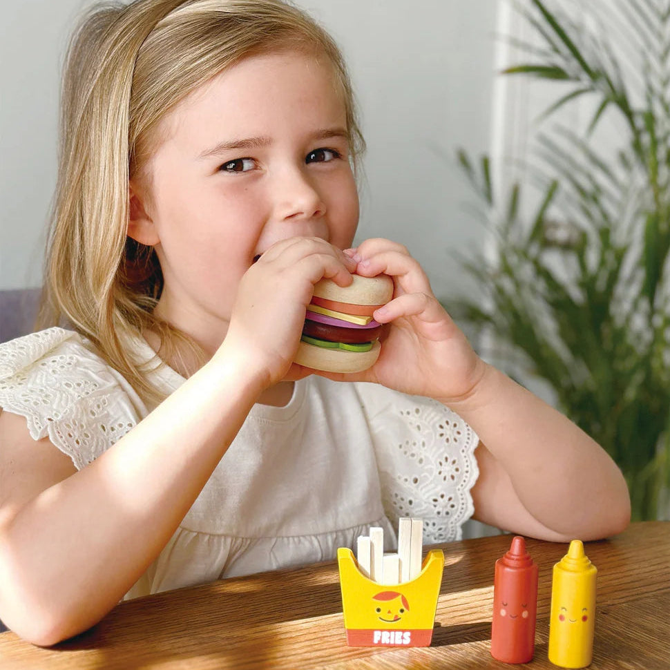 Mentari Toys Take-Out Burger Set