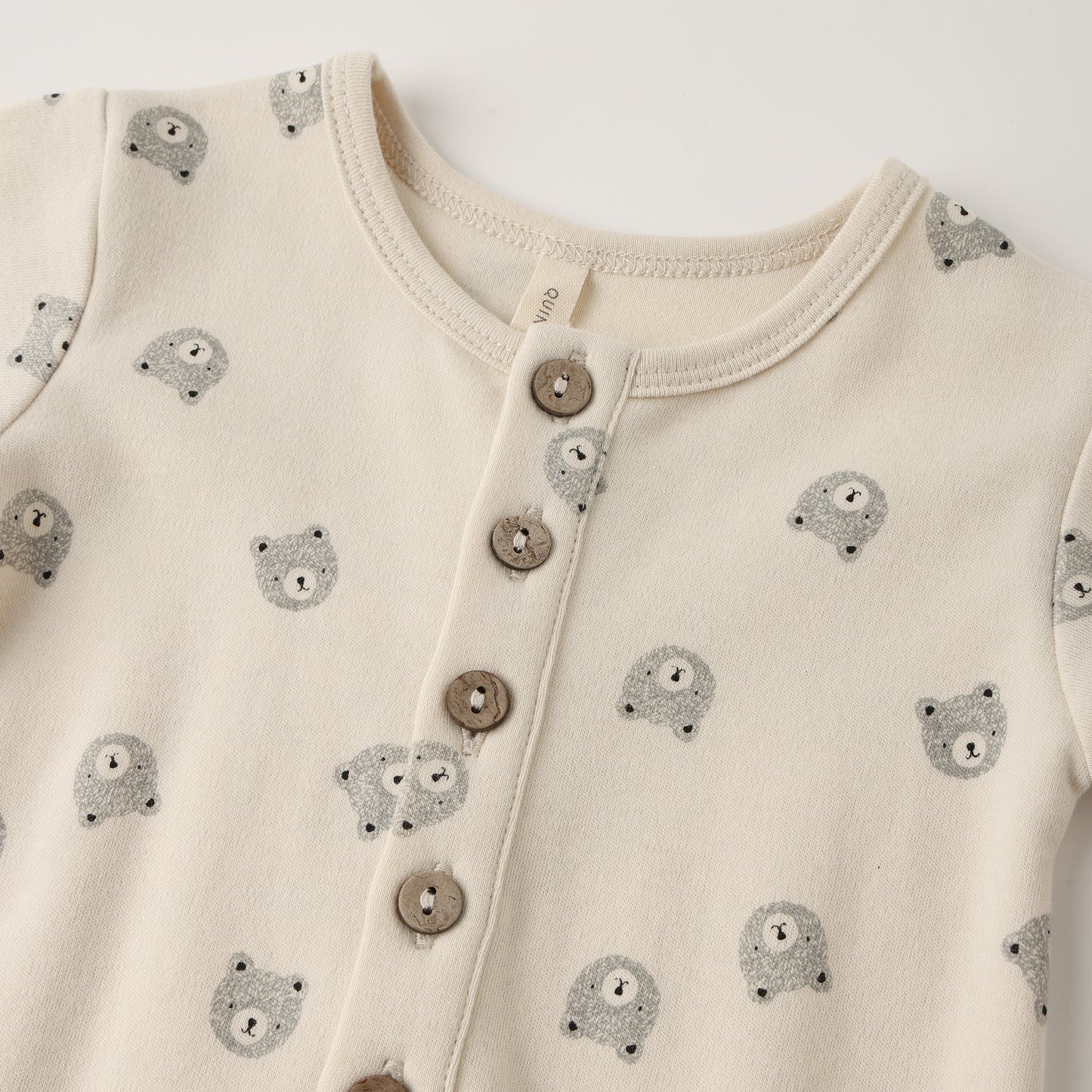 Quincy Mae Long Sleeve Jumpsuit - Bears