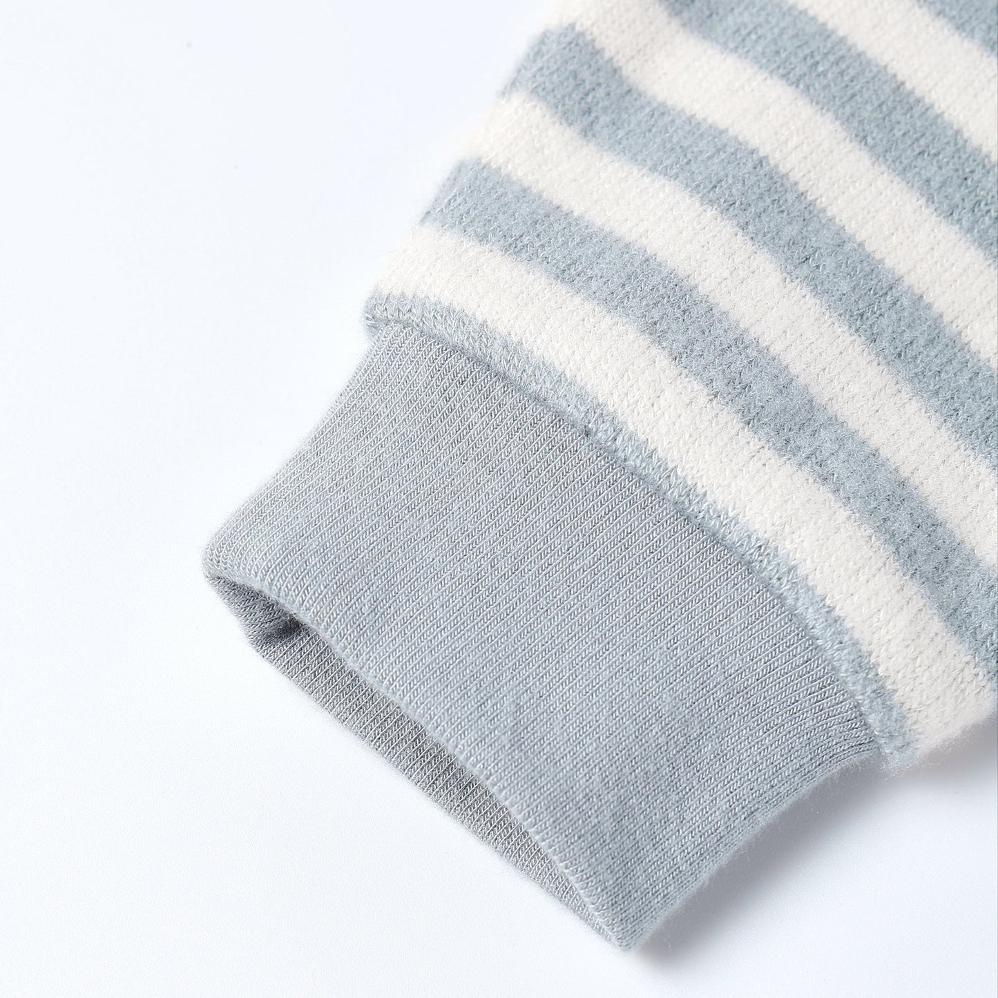 Quincy Mae Cozy Set - Blue Stripe