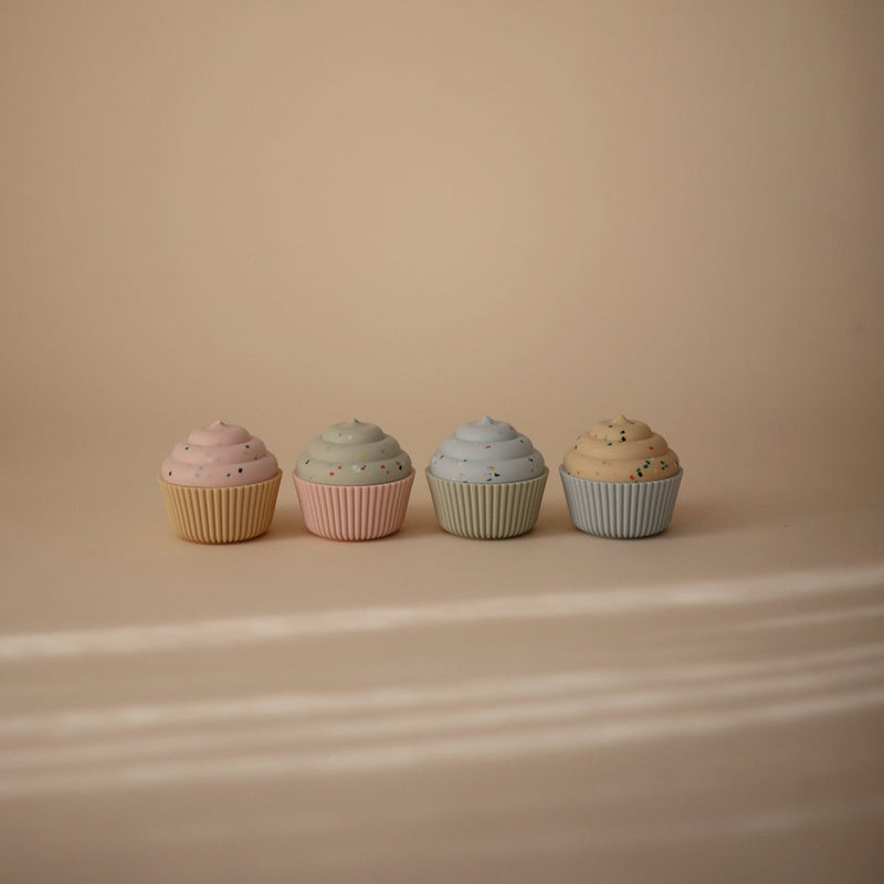 Mushie Mix and Match Cupcake Toy - Original