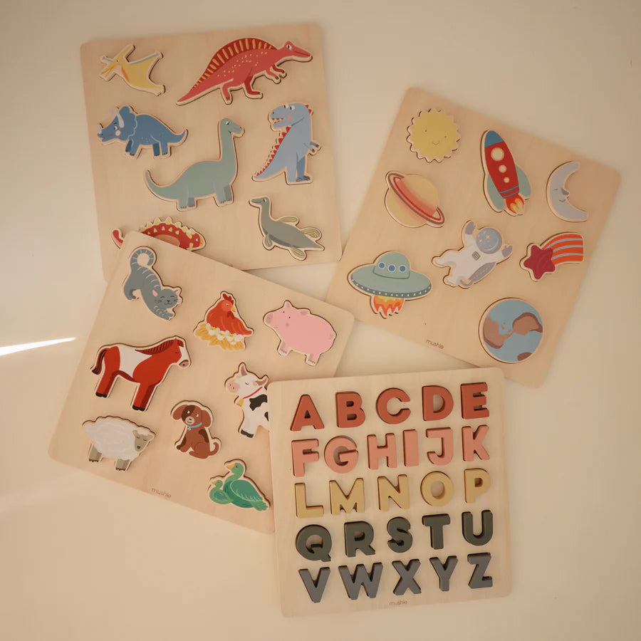 Mushie Wooden Puzzle
