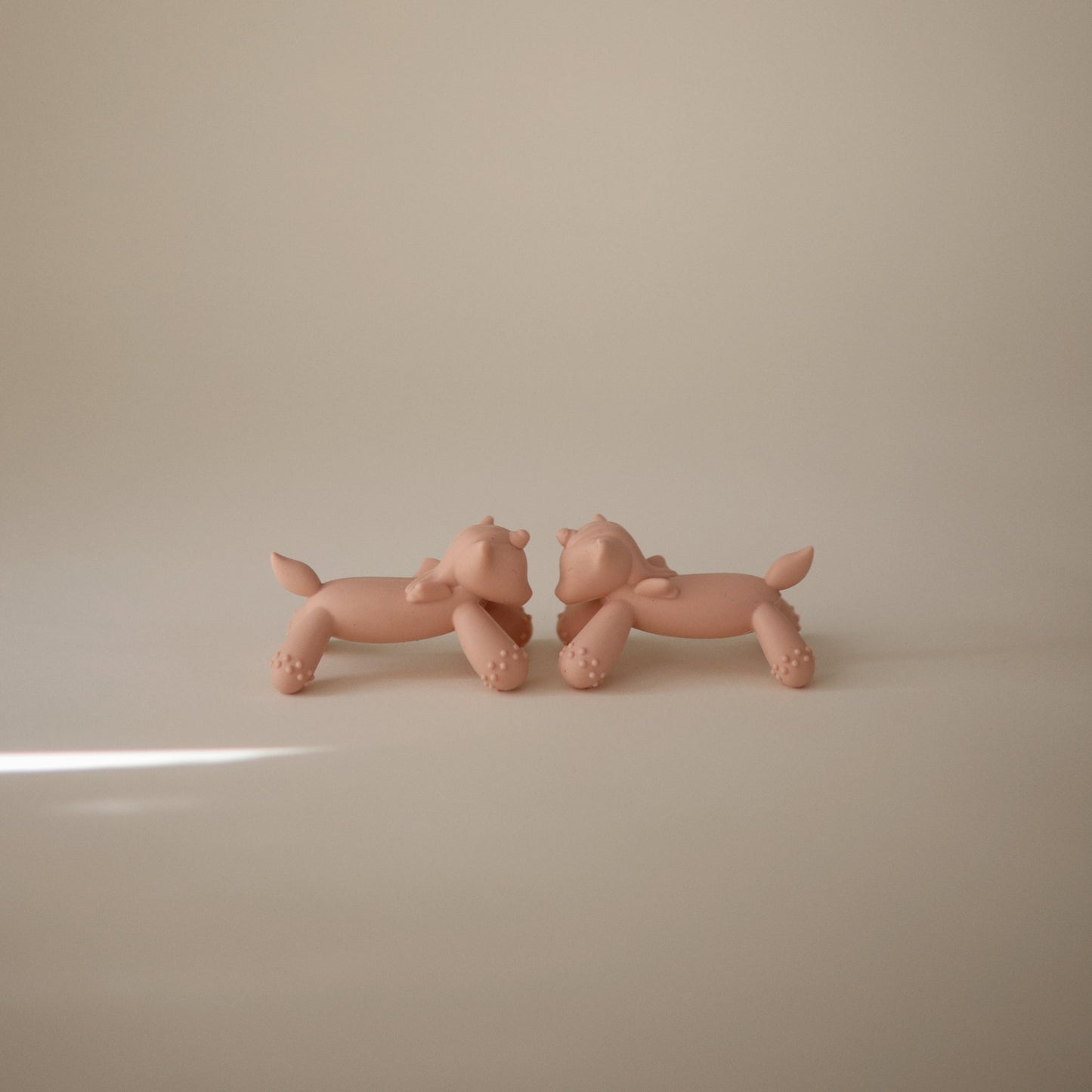 Mushie Unicorn Figurine Teether - Blush