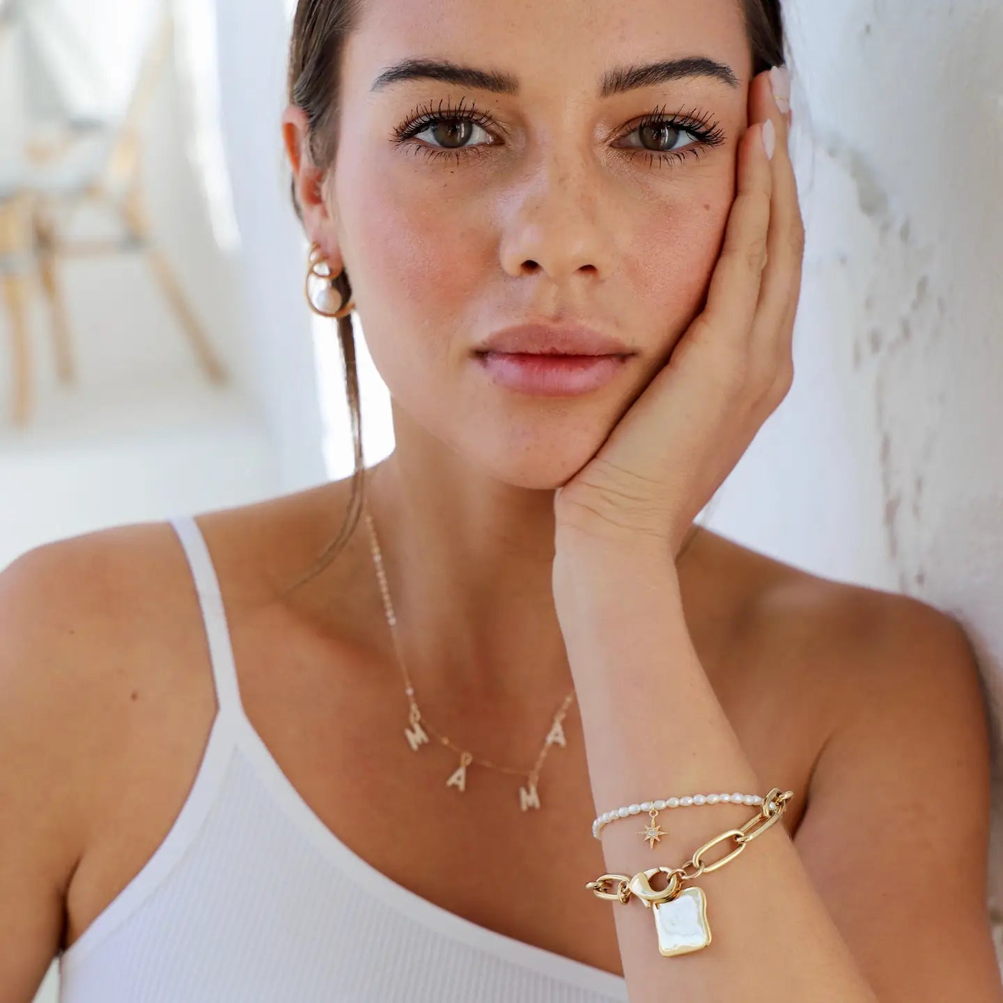 Katie Waltman Jewelry Mama Necklace