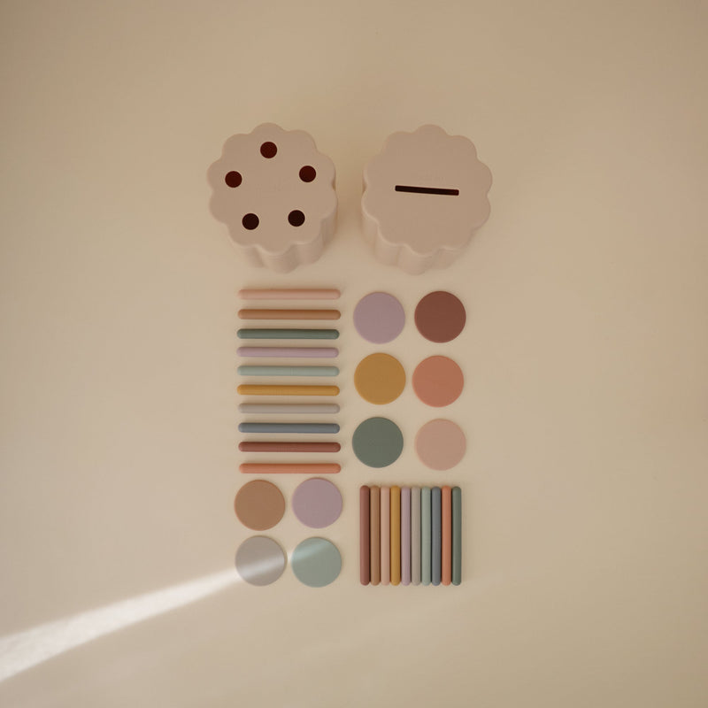 Mushie Coin and Tube Sorting Set  - Original