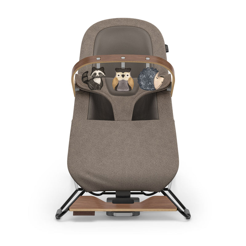 UPPAbaby Forest Fun Toy Bar - MIRA on the MIRA bouncer