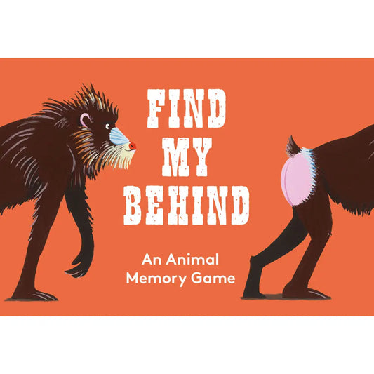 Chronicle Books Find My Behind Memory Game