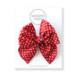 Modern Piggy Seasonal Petite Party Bow - Nylon Headband - Be Mine