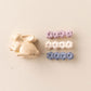 Modern Piggy Clip Set of 3 - Flora