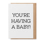 Paisley and Parsley Having a Baby - Greeting Card