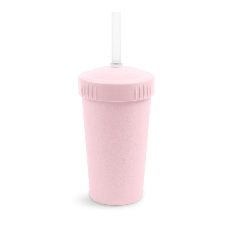 Re-Play Straw Cup with Silicone Straw - Ice Pink