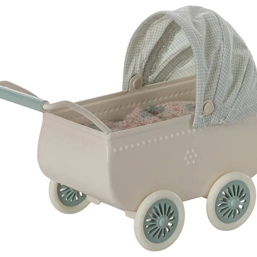 Maileg Pram With Baby Mouse