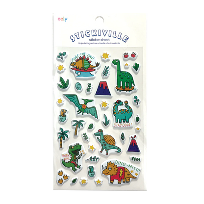 OOLY Stickiville Puffy Stickers