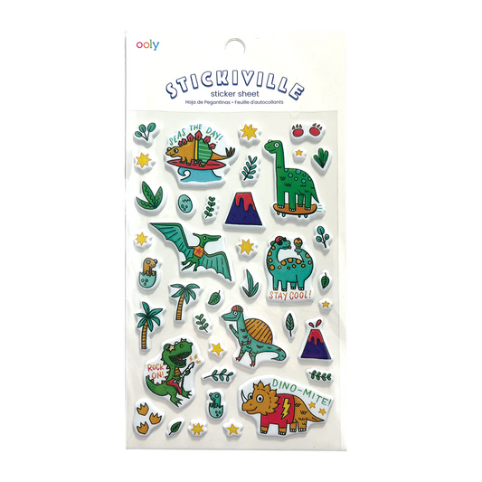 OOLY Stickiville Puffy Stickers