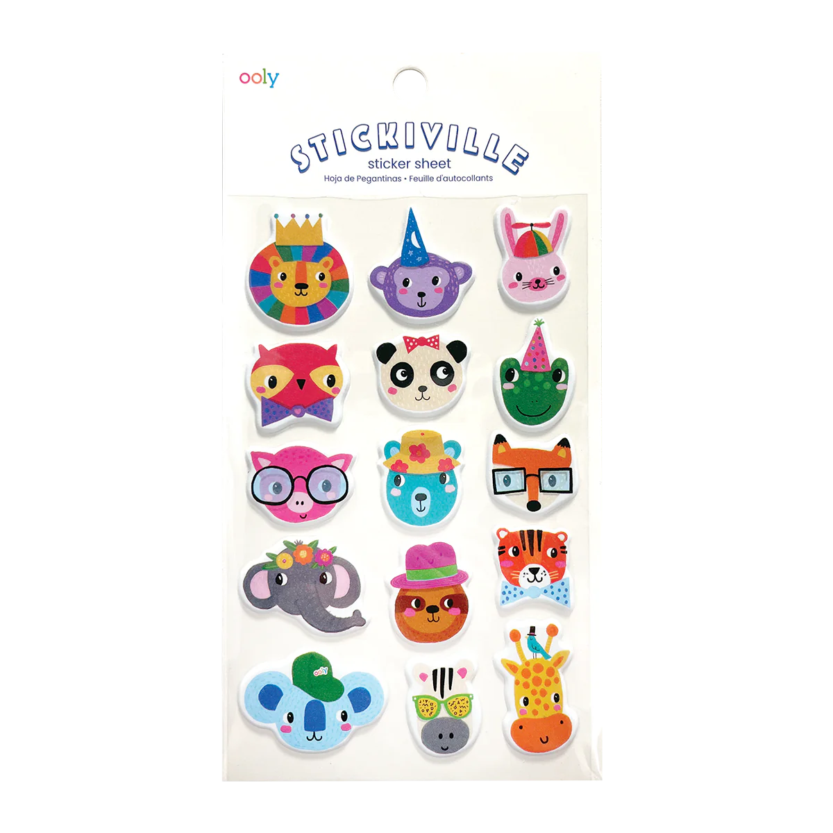 OOLY Stickiville Puffy Stickers
