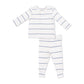 Angel Dear Long Sleeve Henley And Pant - Vintage Stripe