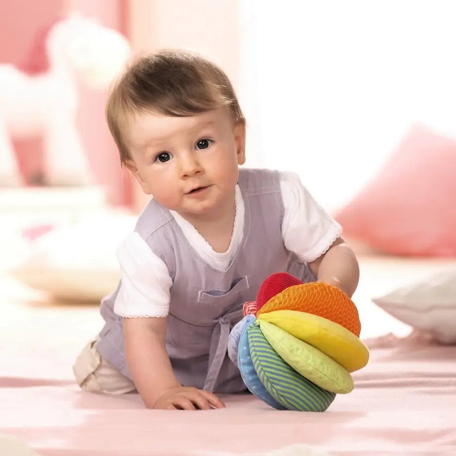 HABA USA Rainbow Fabric Baby Ball
