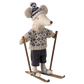 Maileg Dad Winter Mouse with Ski Set