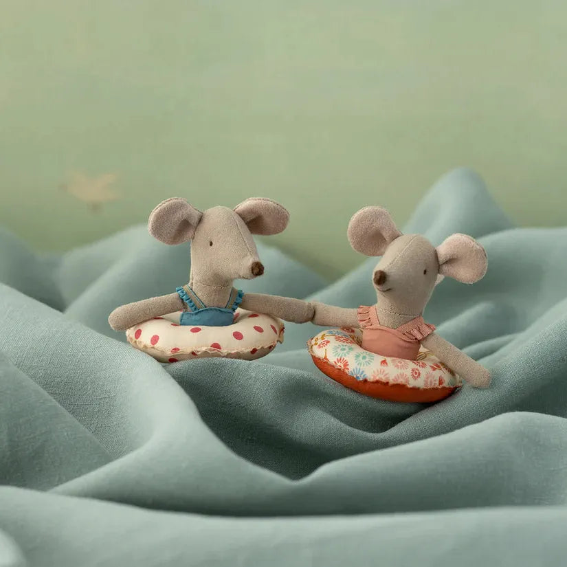 Maileg Beach Mouse With Float - Little Sister