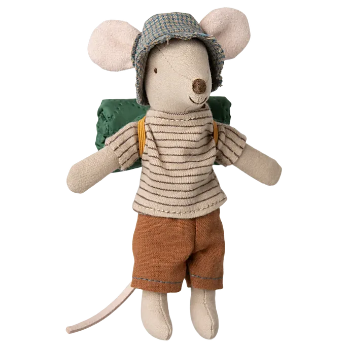 Maileg Hiker Mouse Big Brother