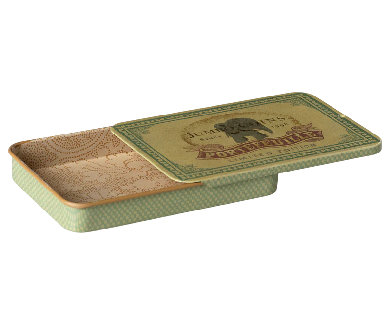 Maileg Metal Box with Sliding Lid,Jumbo Coins