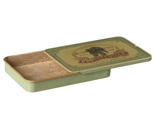 Maileg Metal Box with Sliding Lid,Jumbo Coins
