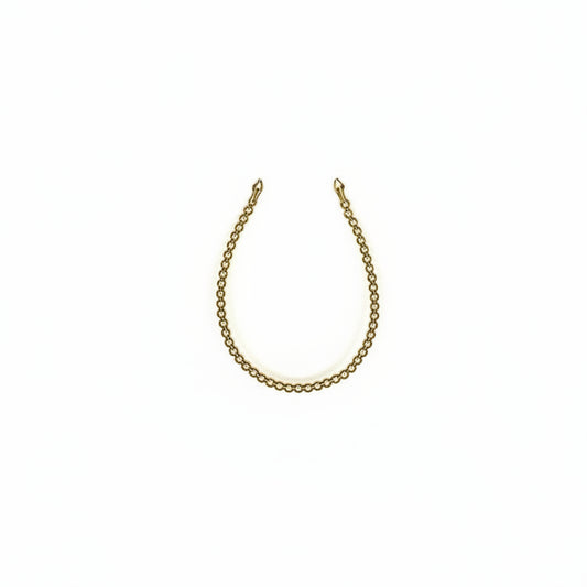 Quill and Goose 2.5mm Gold Bracelet