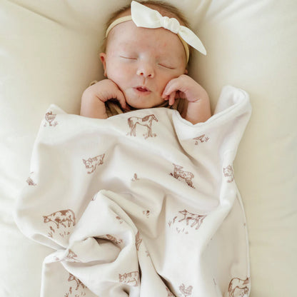 Saranoni Mini Minky Stretch Blanket