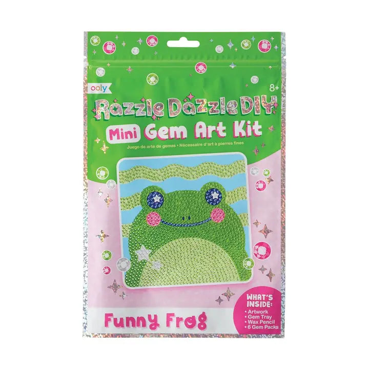 OOLY Razzle Dazzle DIY mini gem art kit