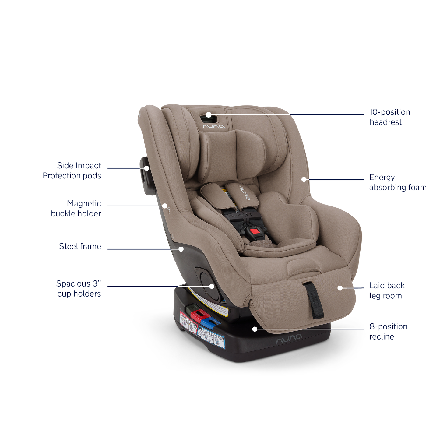 Nuna RAVA next Convertible Car Seat