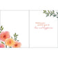 Gina B Designs Anniversary Greeting Card - Big Blooms
