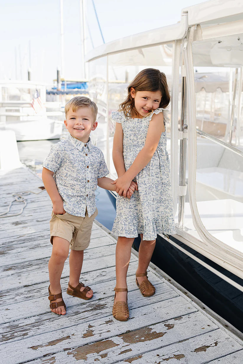 Mebie Baby Santorini Smocked Dress