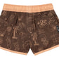 BinkyBro Kids Swimsuit Rocky Shore - Brown