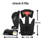 Diono Cambria 2XT Booster Car Seat - Black Storm