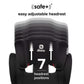 Diono Cambria 2XT Booster Car Seat - Black Storm