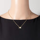 Fame Opal and Stone Heart Chain Necklace
