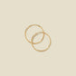 Made by Mary Gold Filled Live In Hoop Earrings