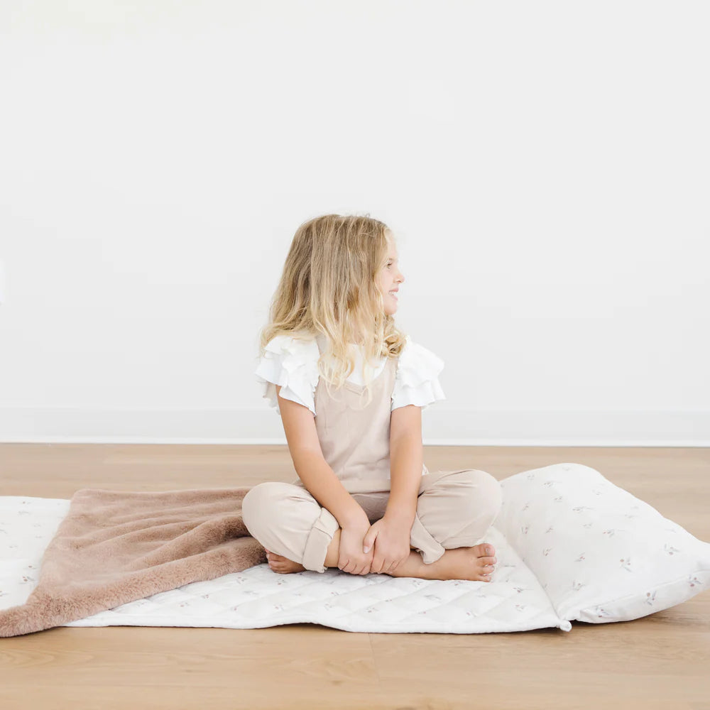 Saranoni Minky/Faux Fur Nap Mat
