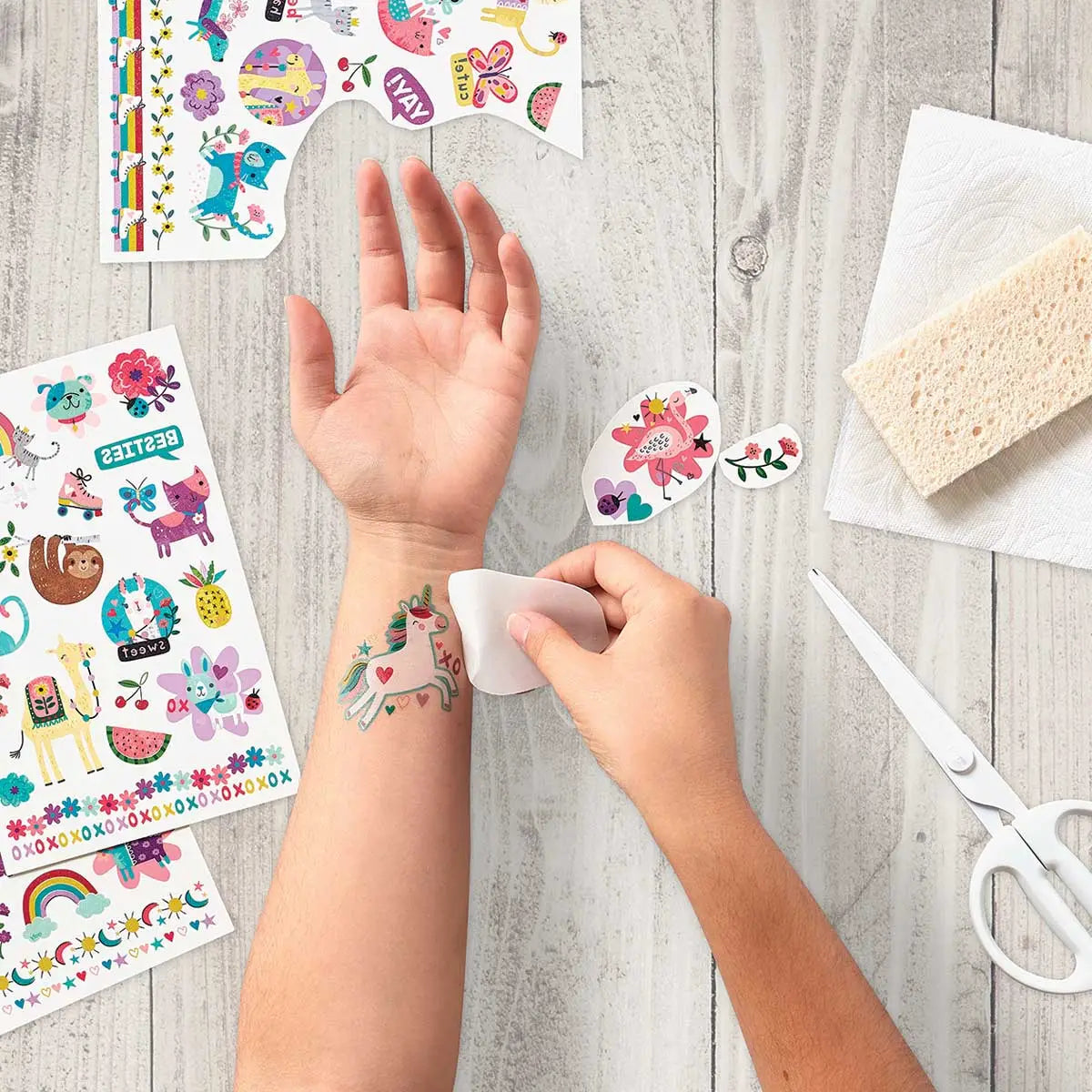OOLY Tattoo Palooza: Temporary Tattoos - Awesome Doodles