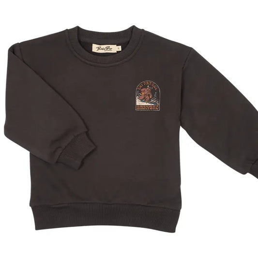 BinkyBro Kids Graphic Sweatshirt Yowie Skis