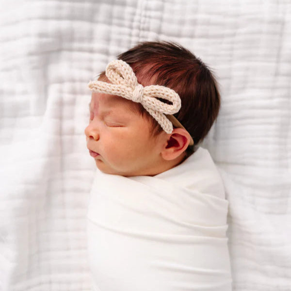 Lou Lou and Company Crochet Bow Headband
