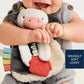 Itzy Ritzy Itzy Lovey Plush And Teether Toy - Carmen the Cow