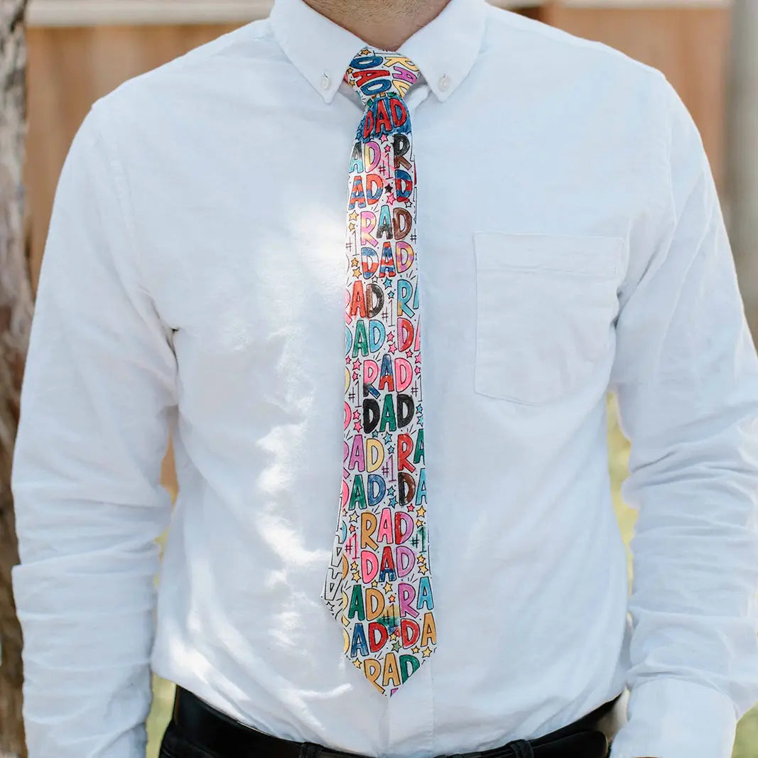 Boon Ties Rad Dad Coloring Tie