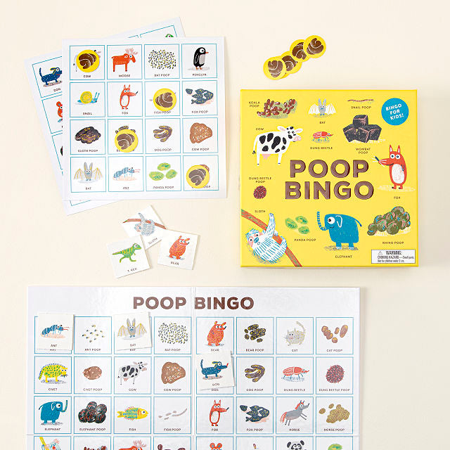 Chronicle Books Poop Bingo